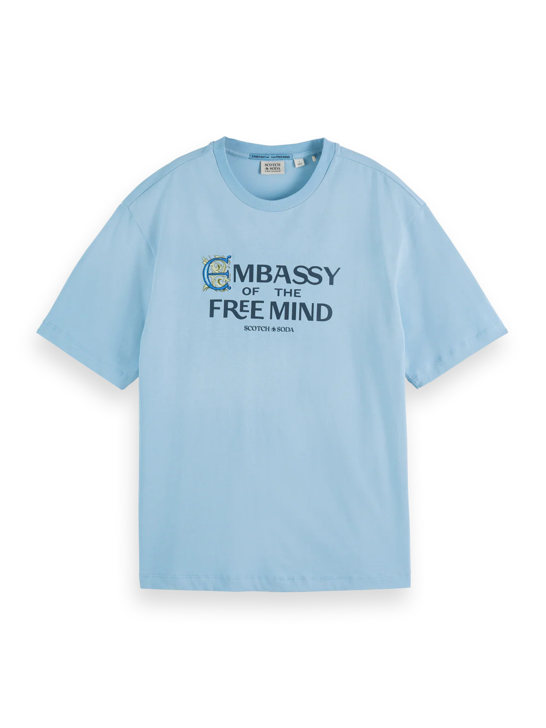 SPRAYED ARTWORK BOYFRIEND FIT T-SHIRT - Image 4