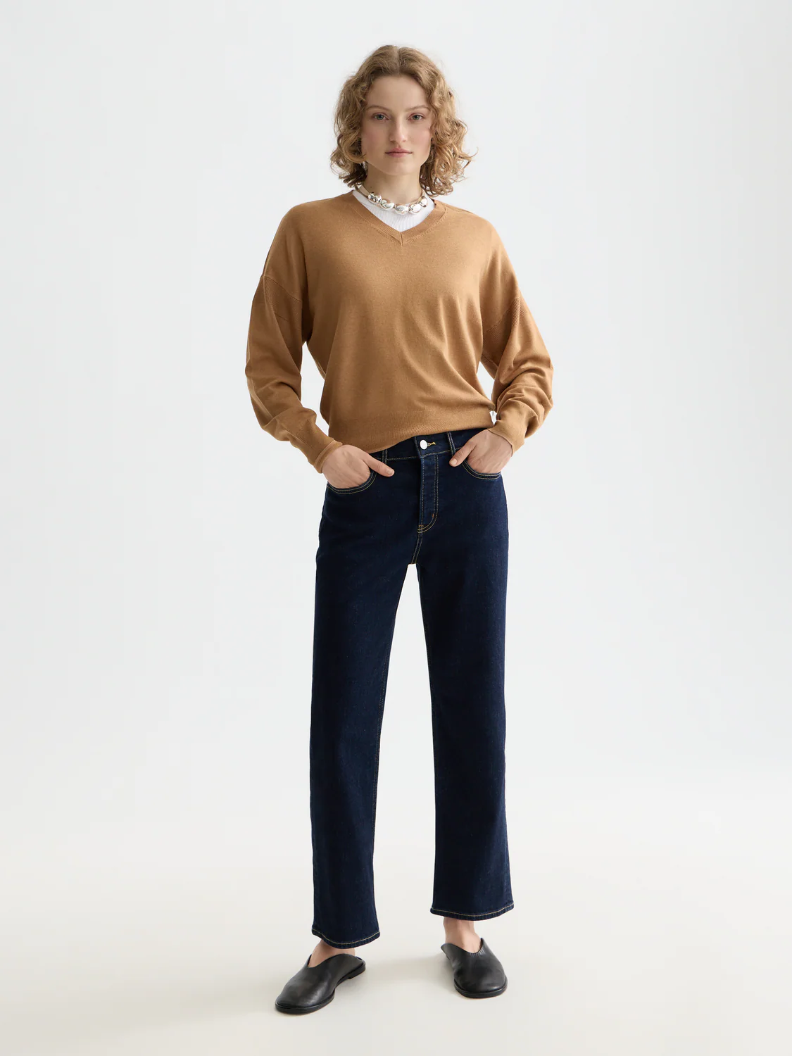 Essentials V-NECK RELAXED PULLOVER - Image 8