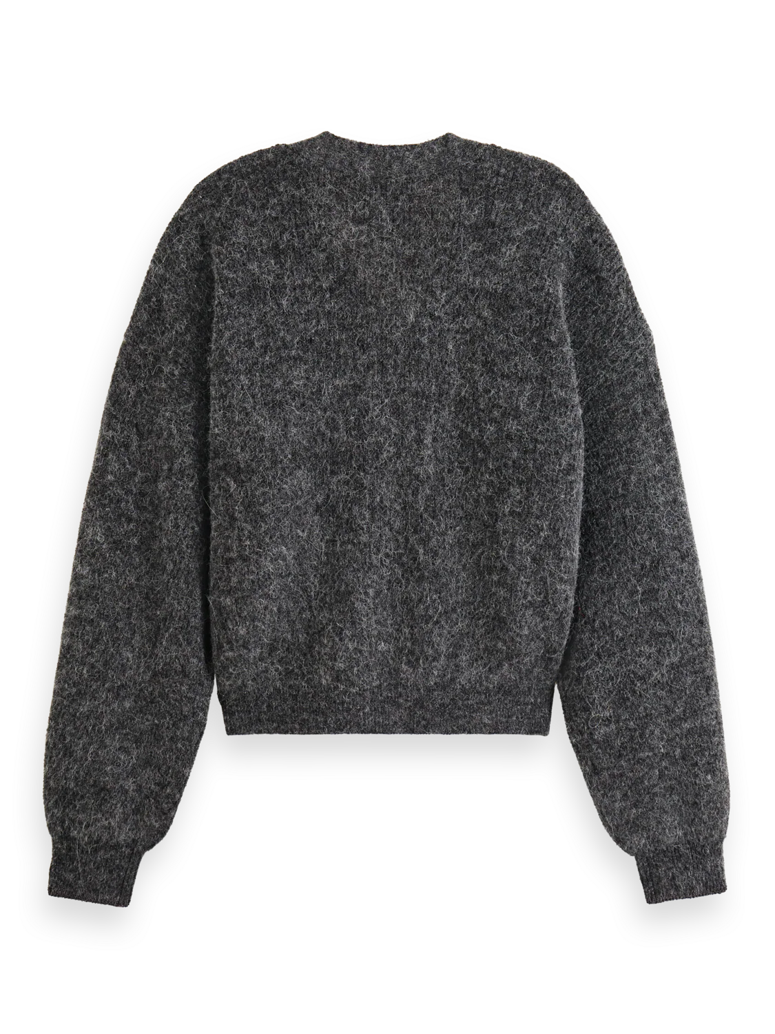 Essentials fuzzy relaxed cardigan - Image 6