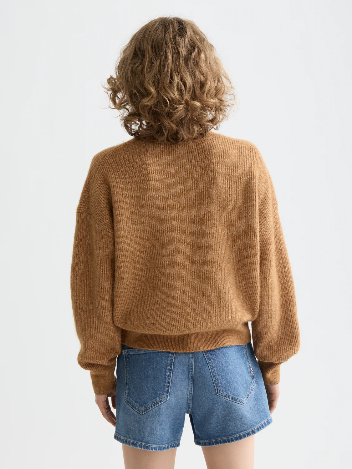Essentials fuzzy crewneck pullover - Image 11