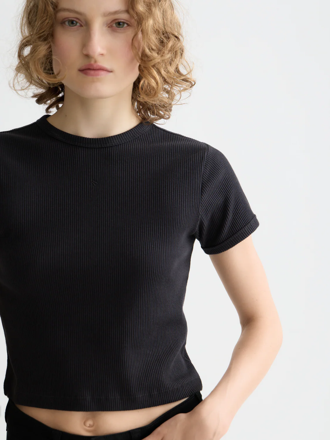 Essentials Baby rib T-shirt - Image 3