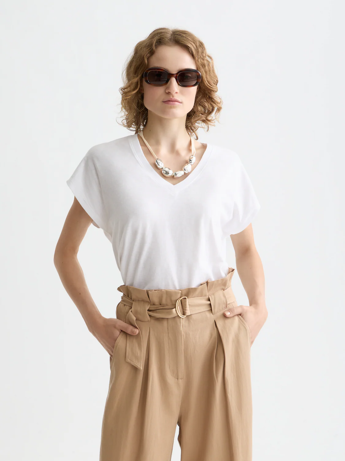 Essentials Core V-neck t-shirt - Image 6