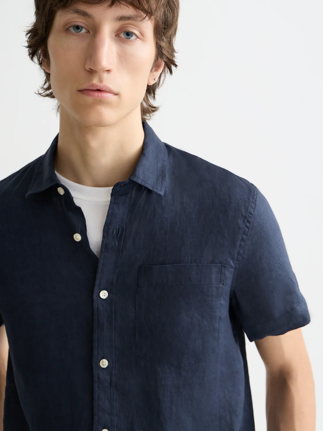 Essentials Linen Shirt - Image 10