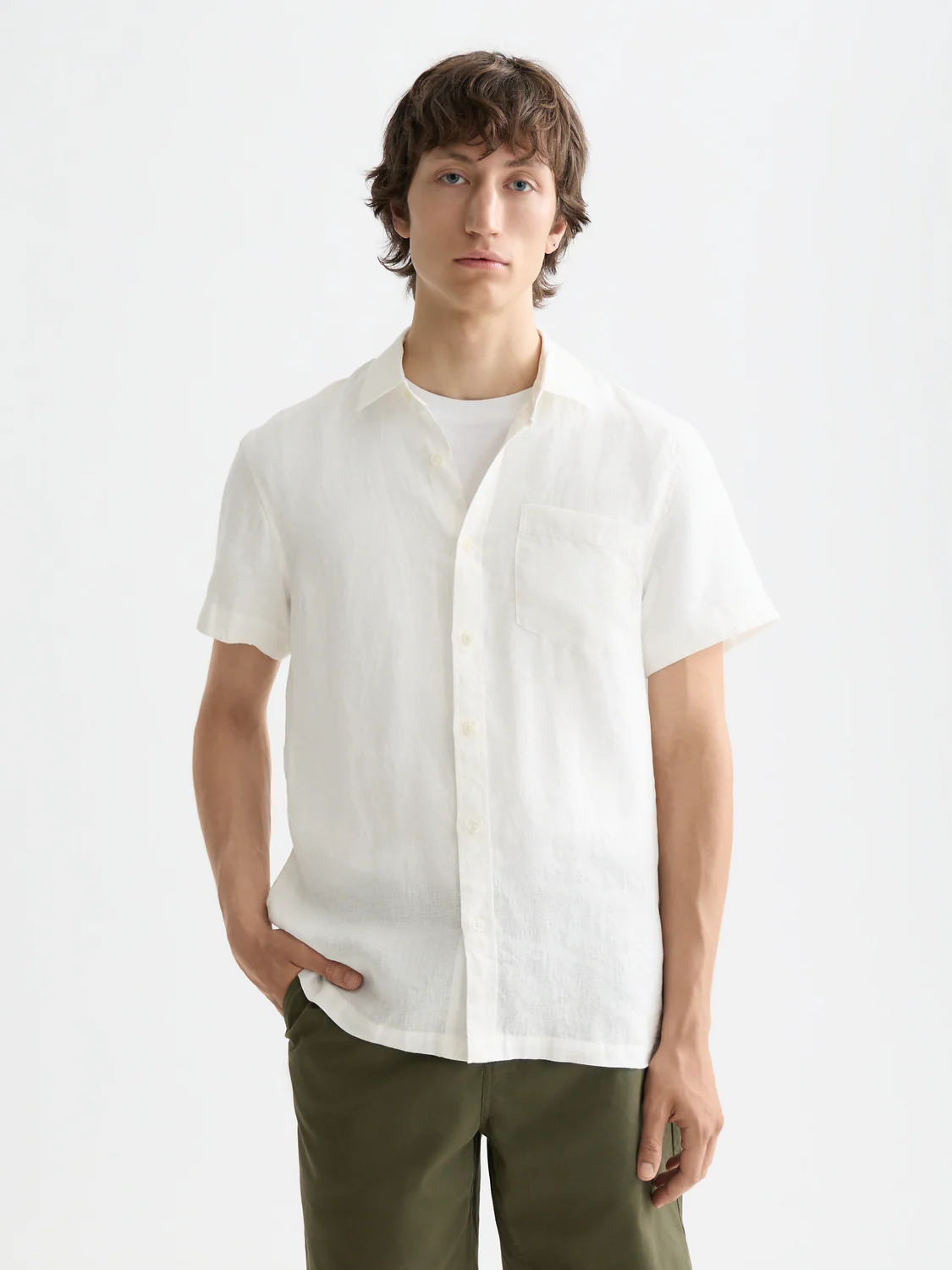 Essentials Linen Shirt - Image 16