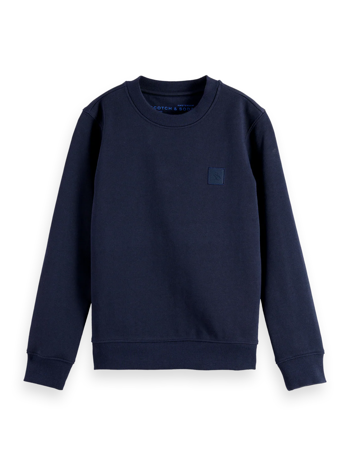 Boys Essentials Regular logo badge crewneck sweatshirt - Image 4