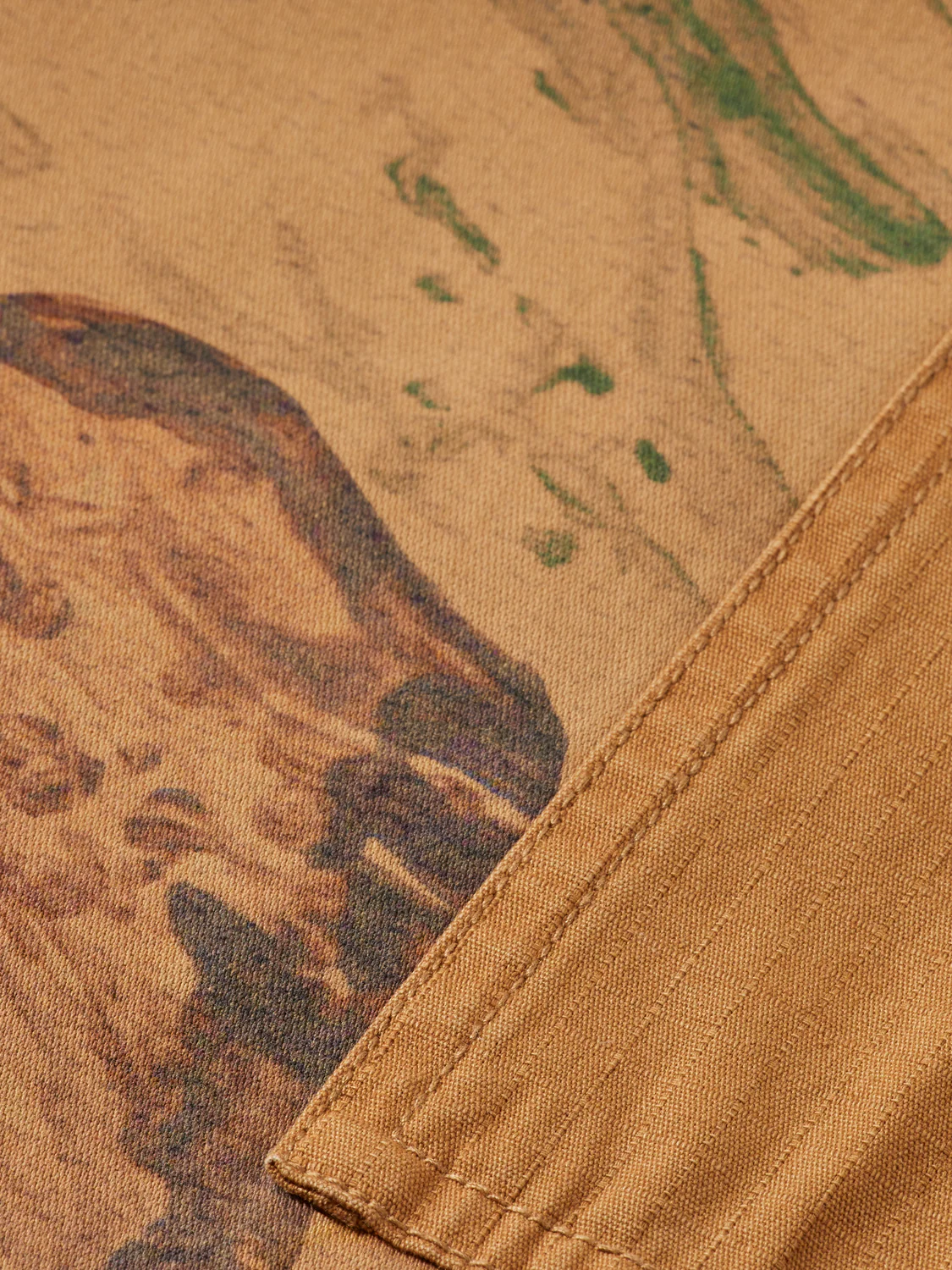 Harper Printed loose tapered cargo pants - Image 7