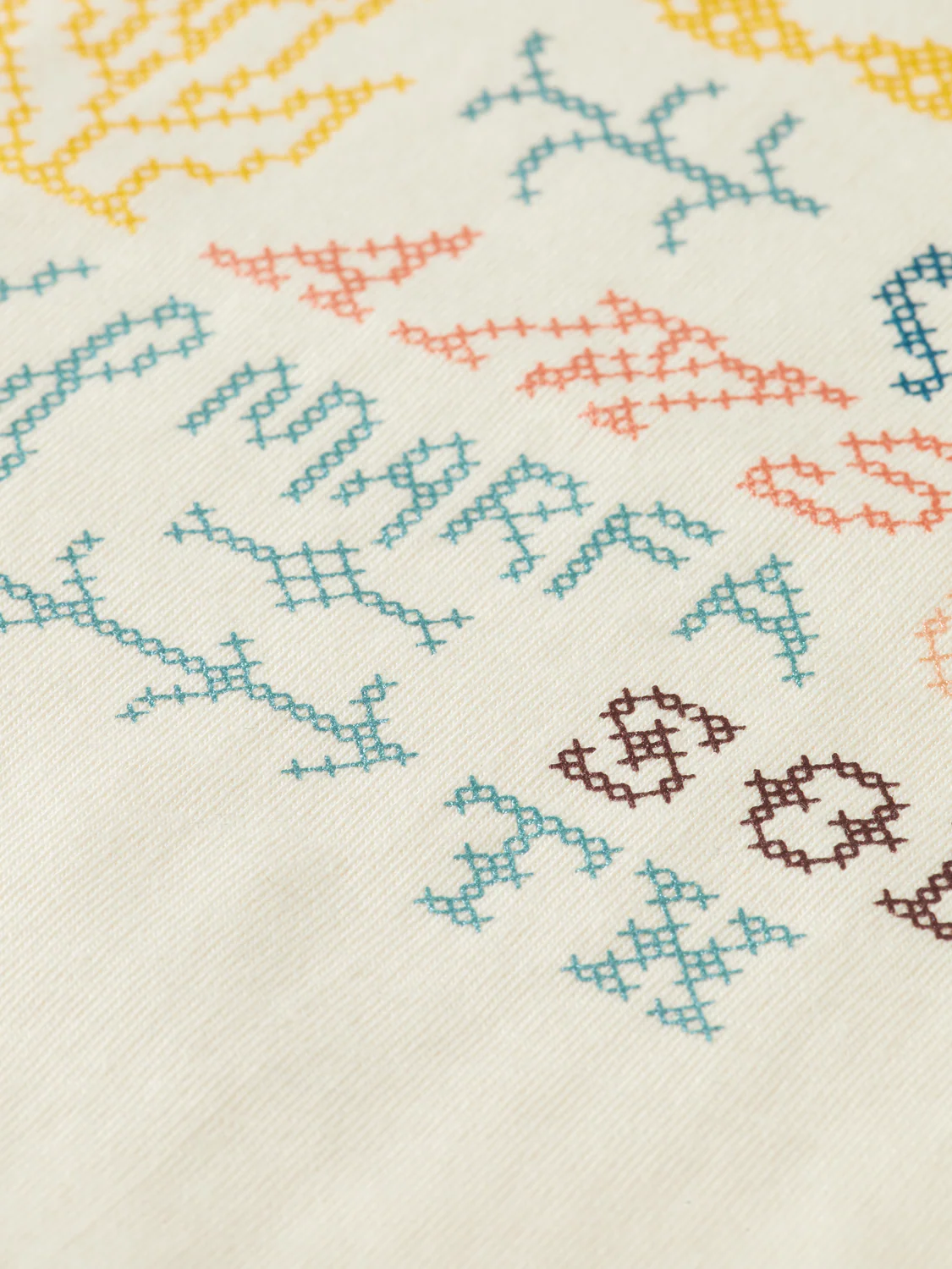 Girls embroidered relaxed frill T-shirt - Image 3