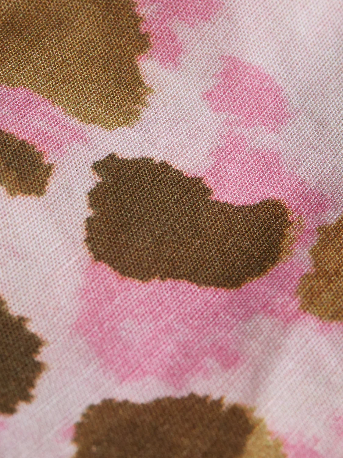 Girls Printed linen shorts - Image 3