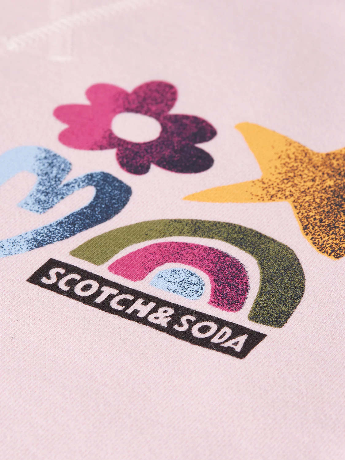 Girls artwork short-sleeve sweatshirt - Image 3