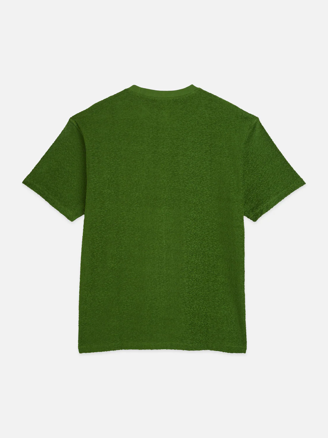 Jacquard towelling relaxed T-shirt - Image 6