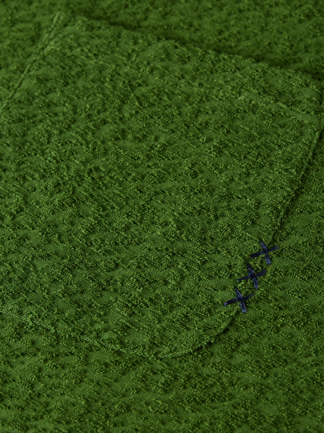 Jacquard towelling relaxed T-shirt - Image 7