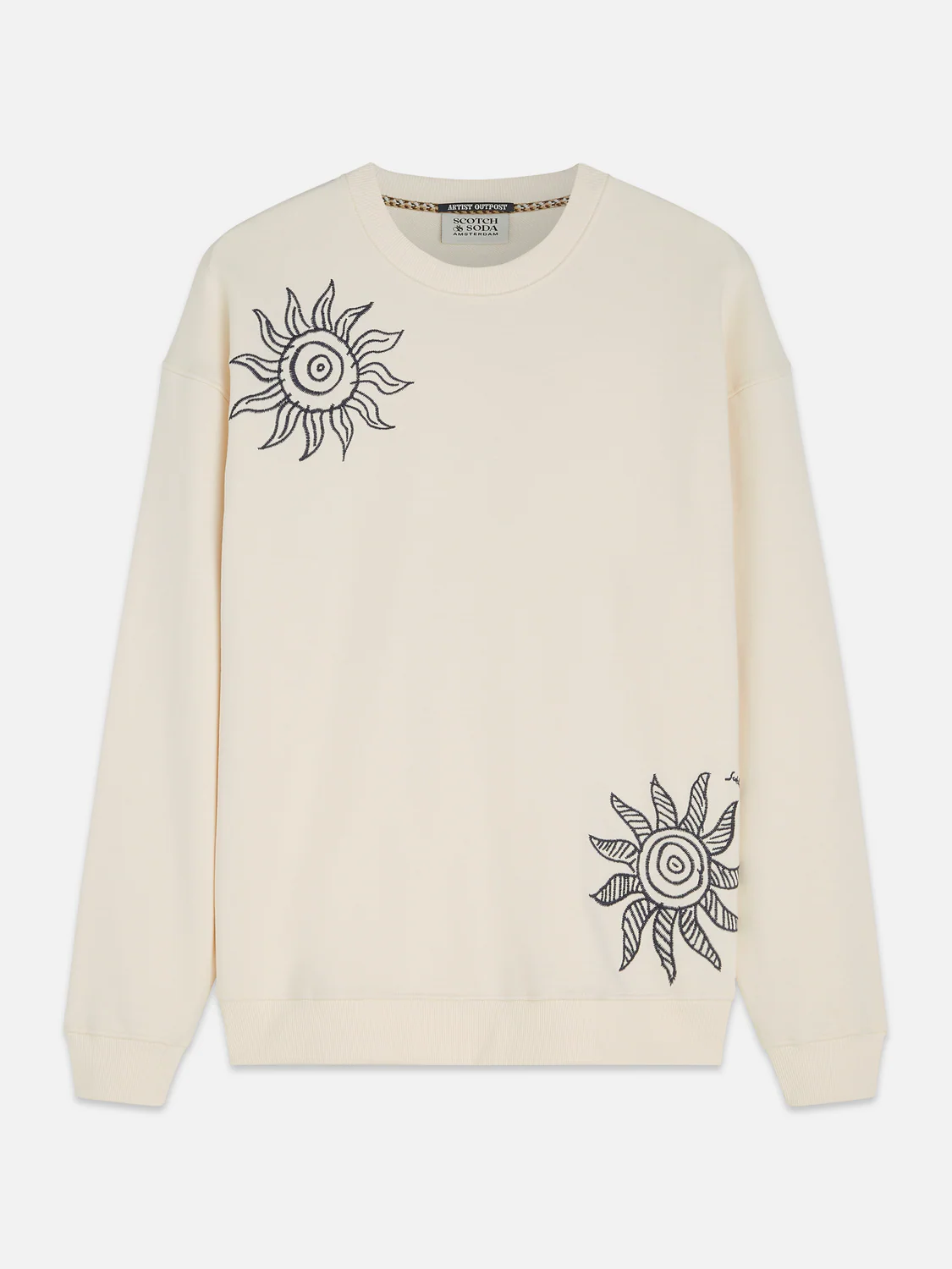 Embroidered relaxed sweatshirt - Image 5