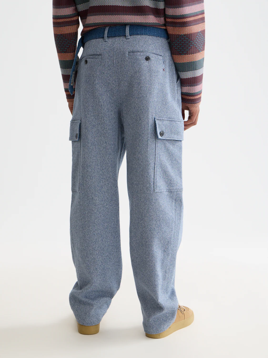 40th Anniversary Melange Loose Straight Cargo Pant - Image 4