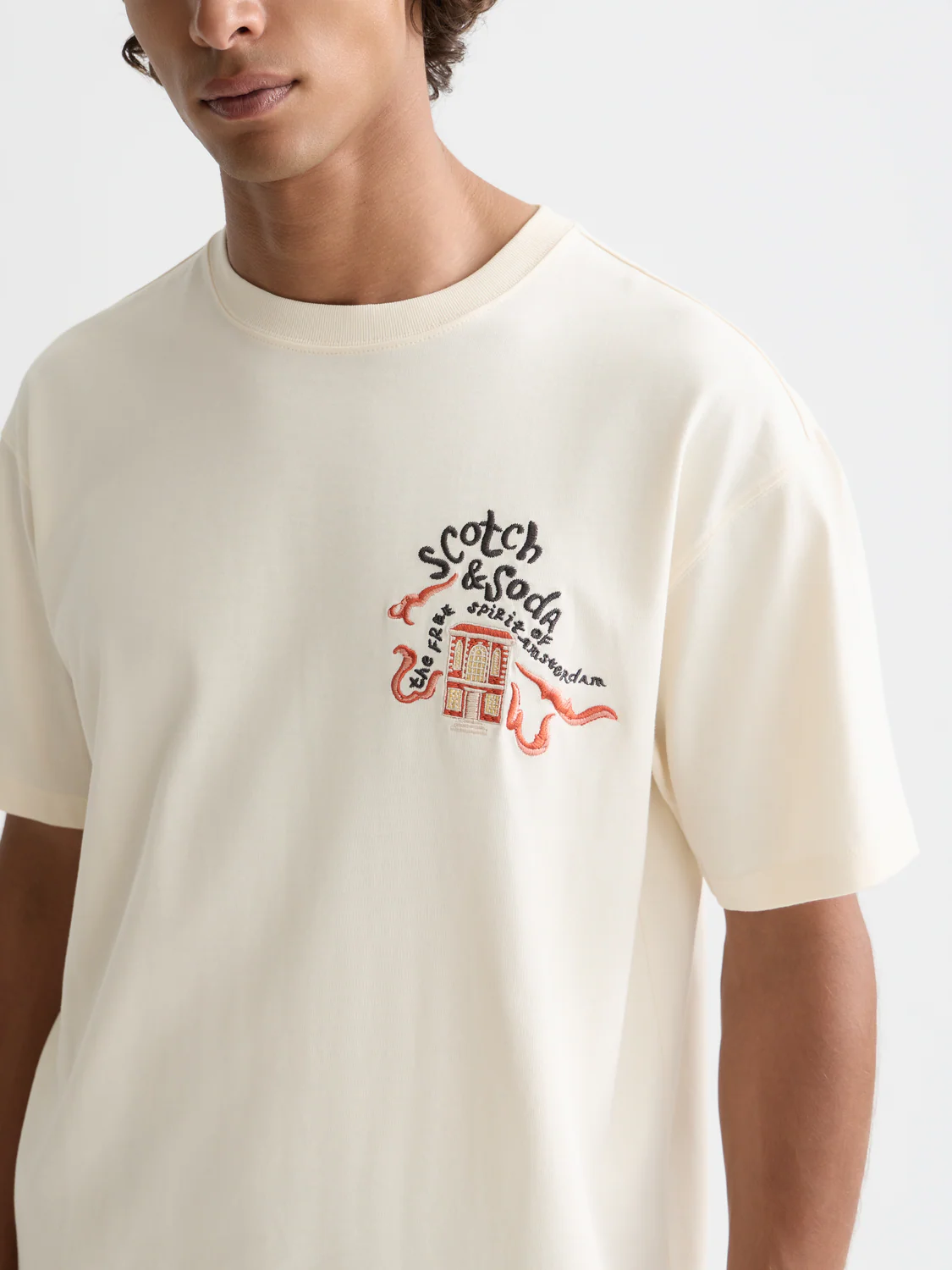 40th Anniversary Relaxed Embroidery T-shirt - Image 3