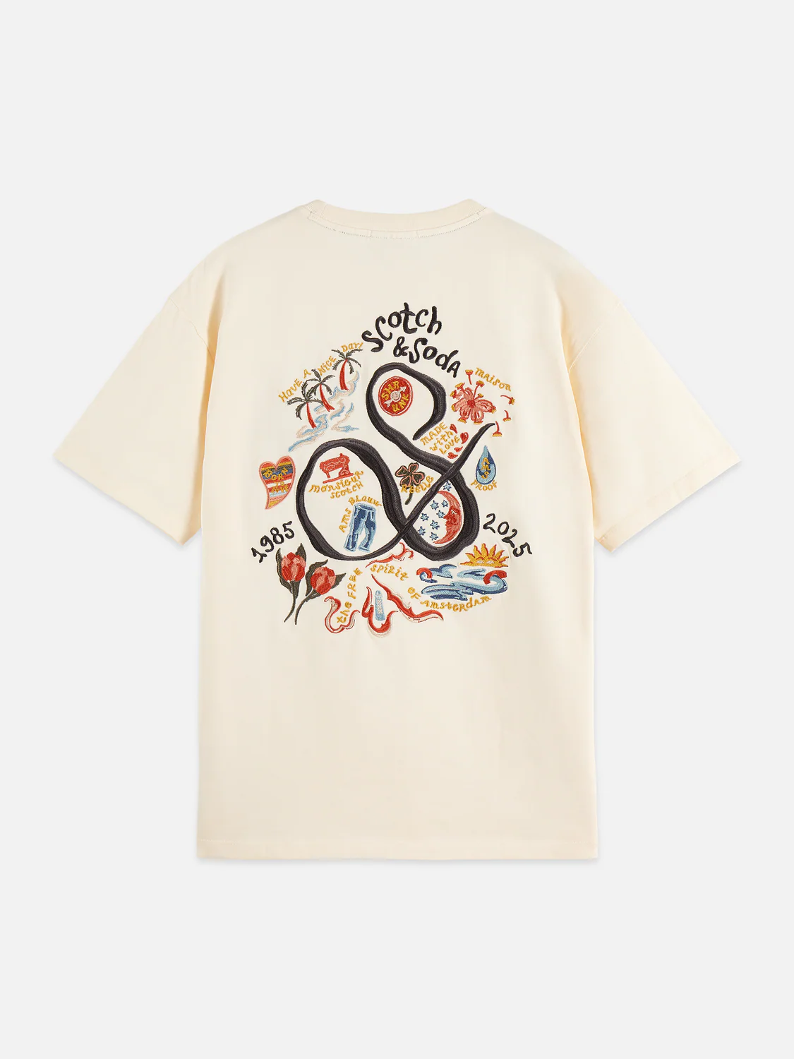 40th Anniversary Relaxed Embroidery T-shirt - Image 6