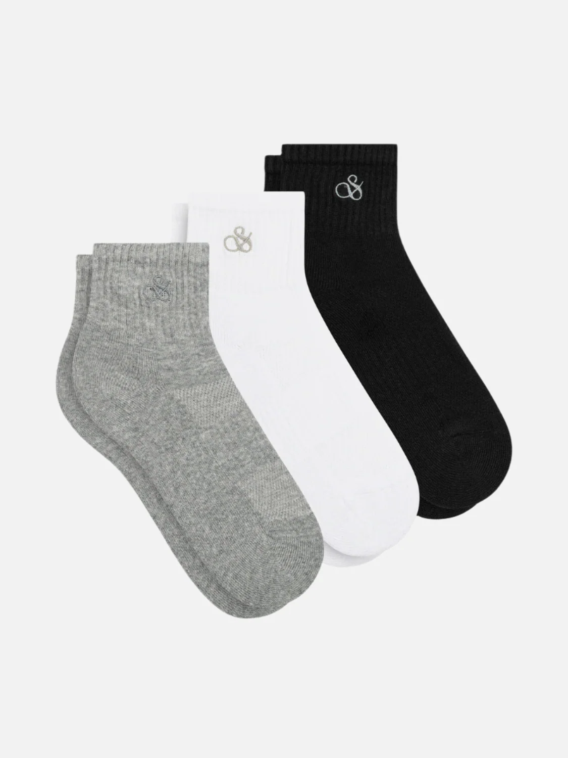 3-PACK WOMEN'S CREW SOCKS - Image 3