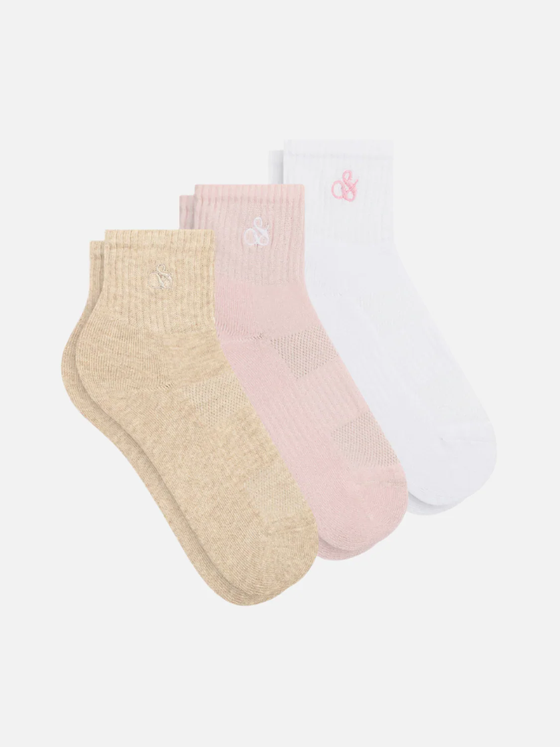 3-PACK WOMEN'S CREW SOCKS - Image 4