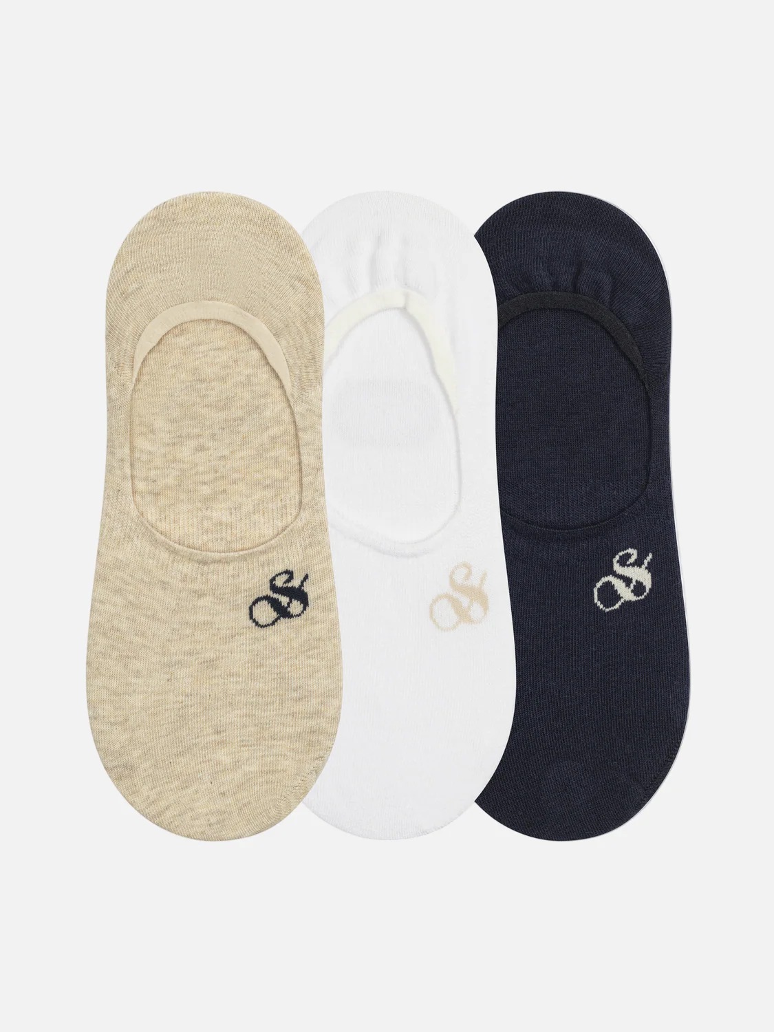 3-PACK MEN'S NON TERRY LINER SOCKS - Image 3