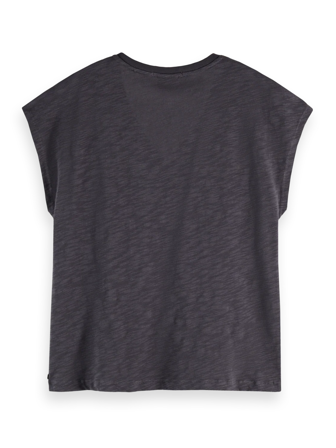Embroidered V-neck T-shirt - Image 6