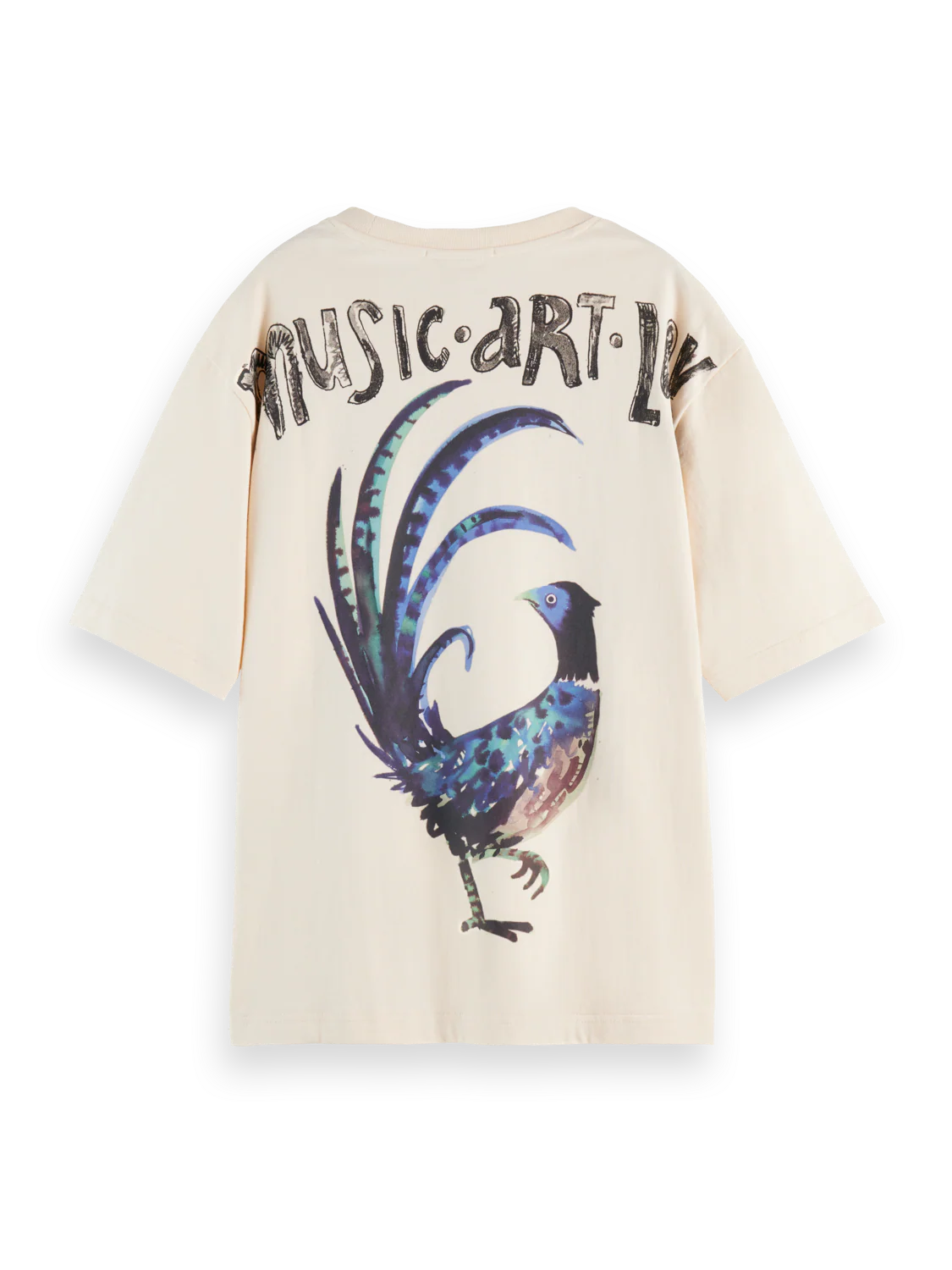 Washed artwork loose t-shirt - Image 5