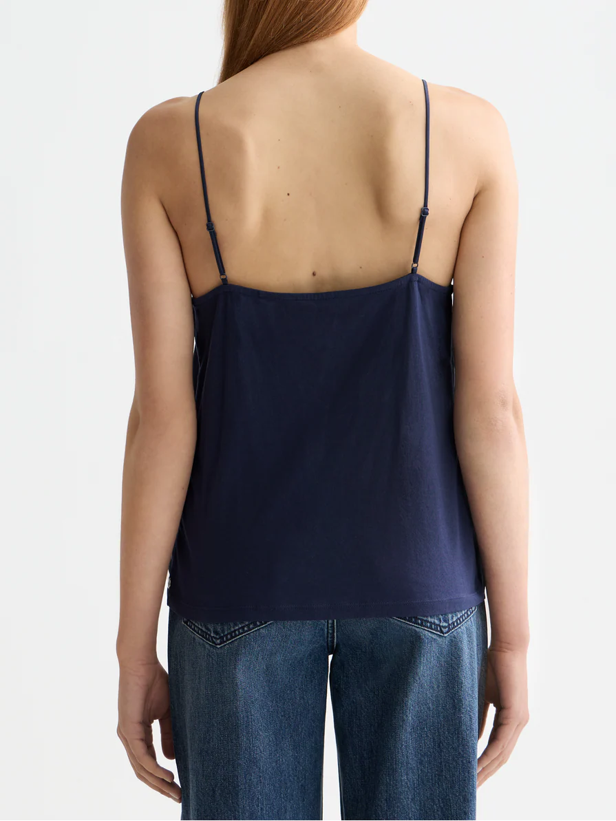 Singlet woven front jersey back tank - Image 11