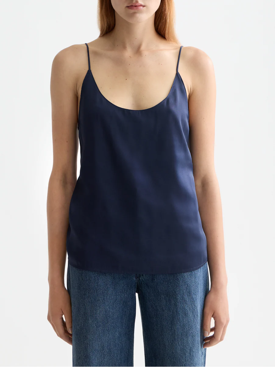 Singlet woven front jersey back tank - Image 8