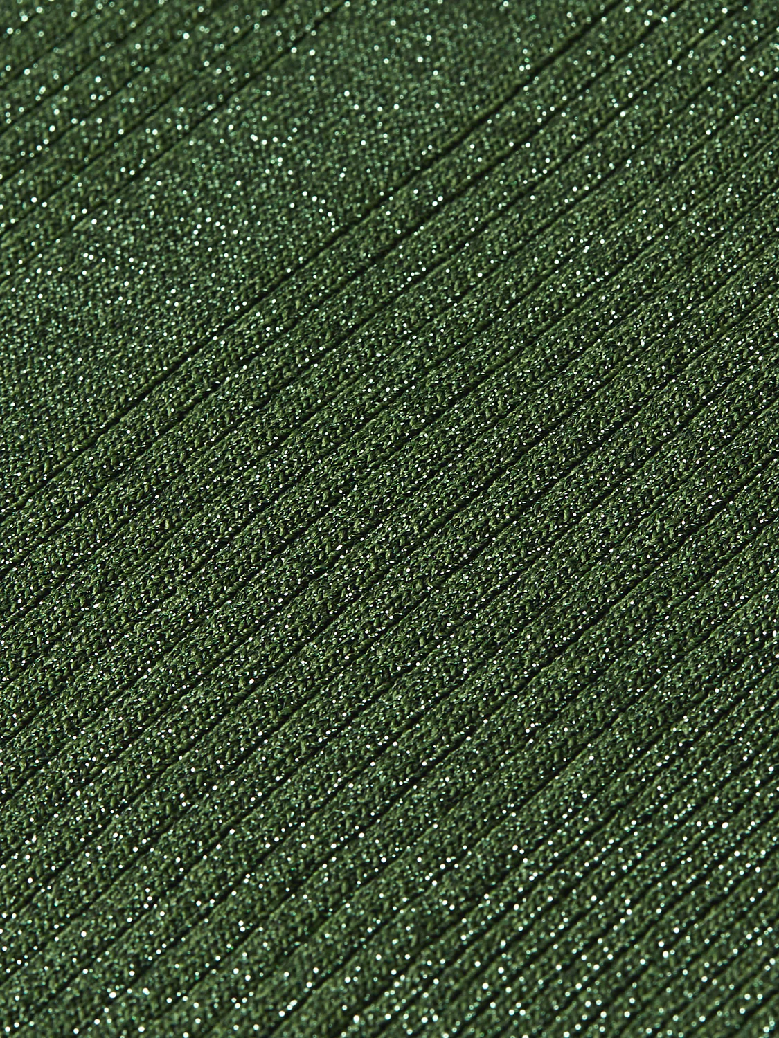 Metallic ribbed knitted tank - Image 7