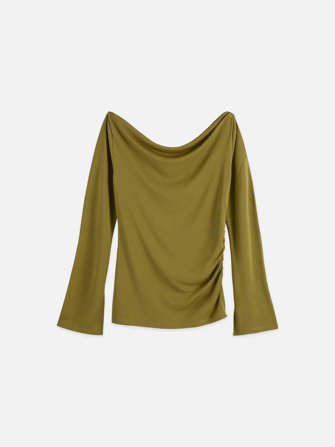 Drapey modal long sleeve T-shirt - Image 5