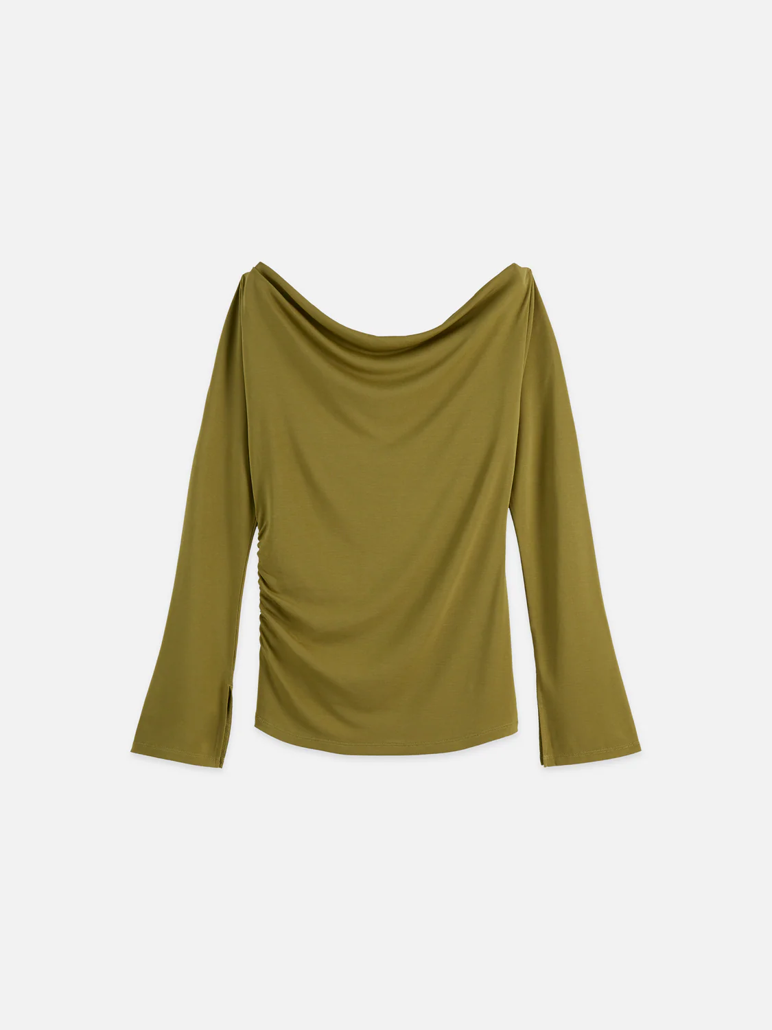 Drapey modal long sleeve T-shirt - Image 6