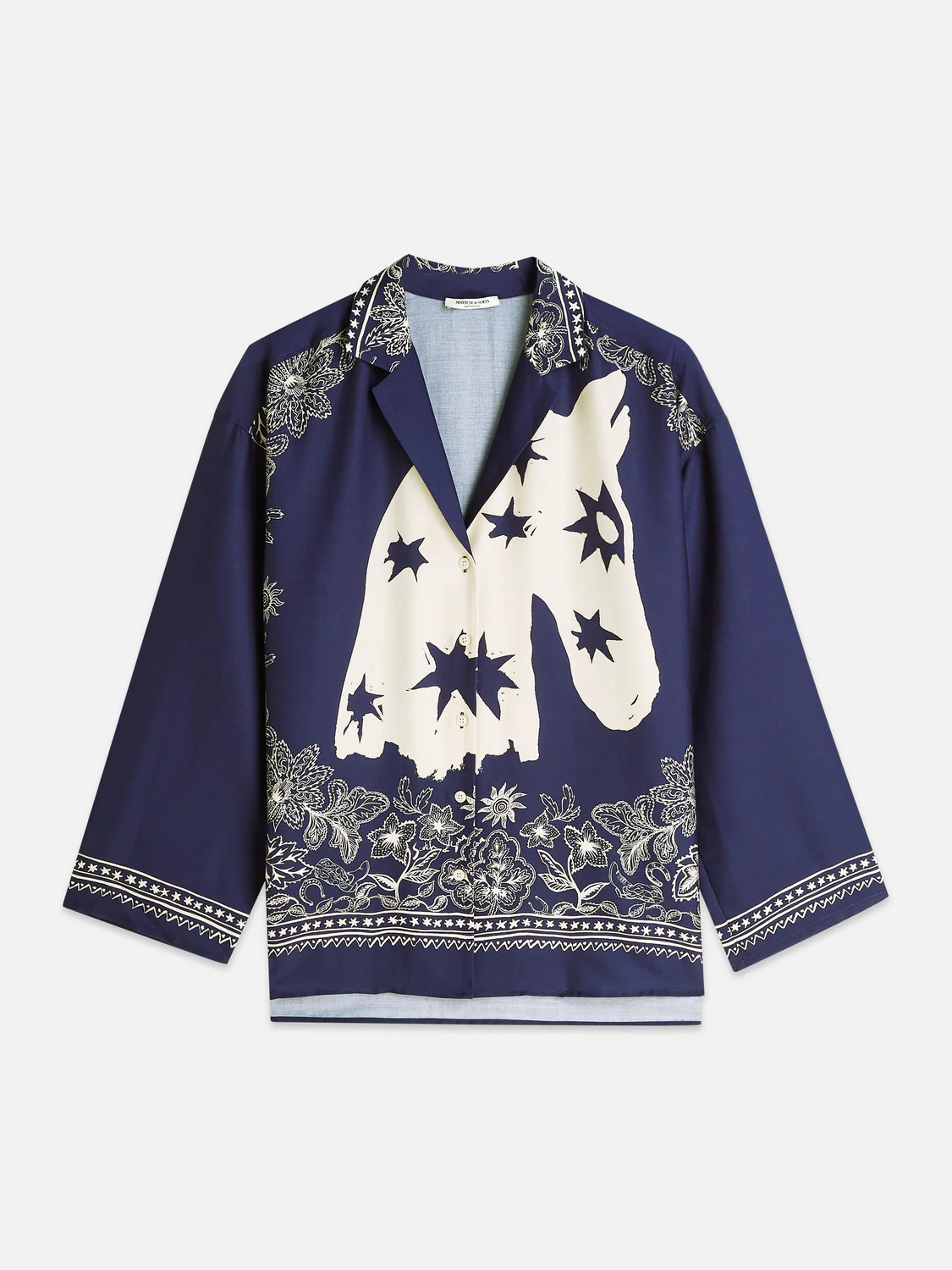 Printed relaxed shirt - Image 5