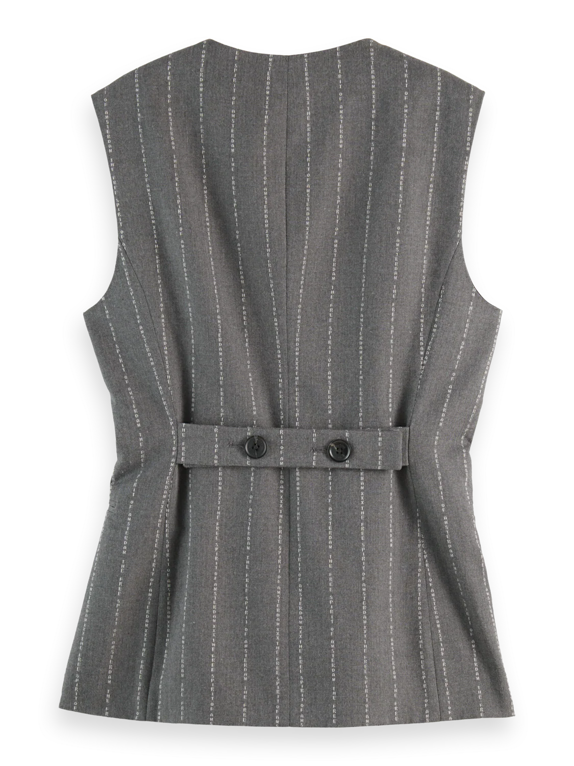 Pinstripe Waistcoat - Image 6