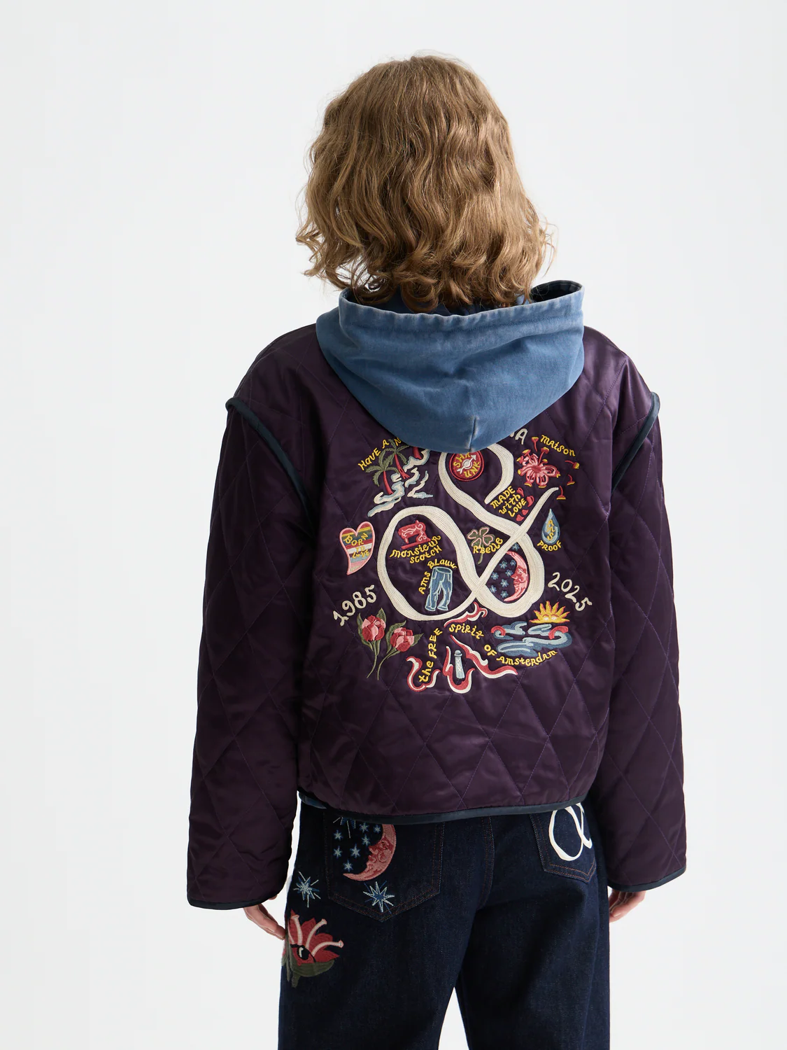 40th Anniversary Embroidered Reversible Souvenir Jacket - Image 4